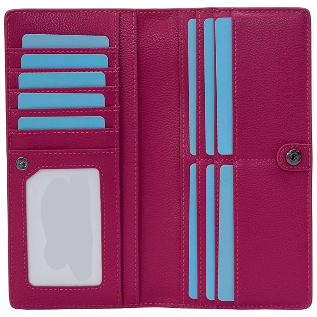 Renée Wallet - Ultra-Slim RFID Leather Wallet