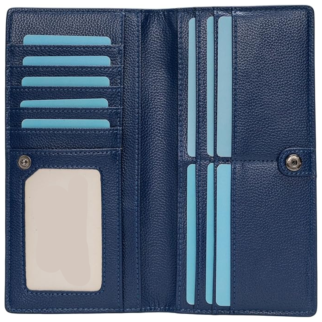 Renée Wallet - Ultra-Slim RFID Leather Wallet