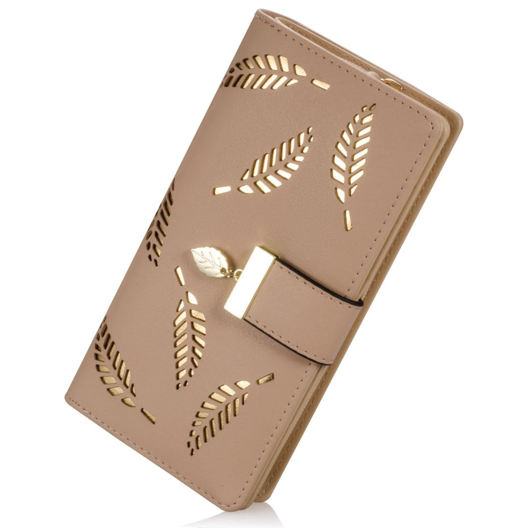 LeatherLeaf - Stylish Leather Wallet for Women