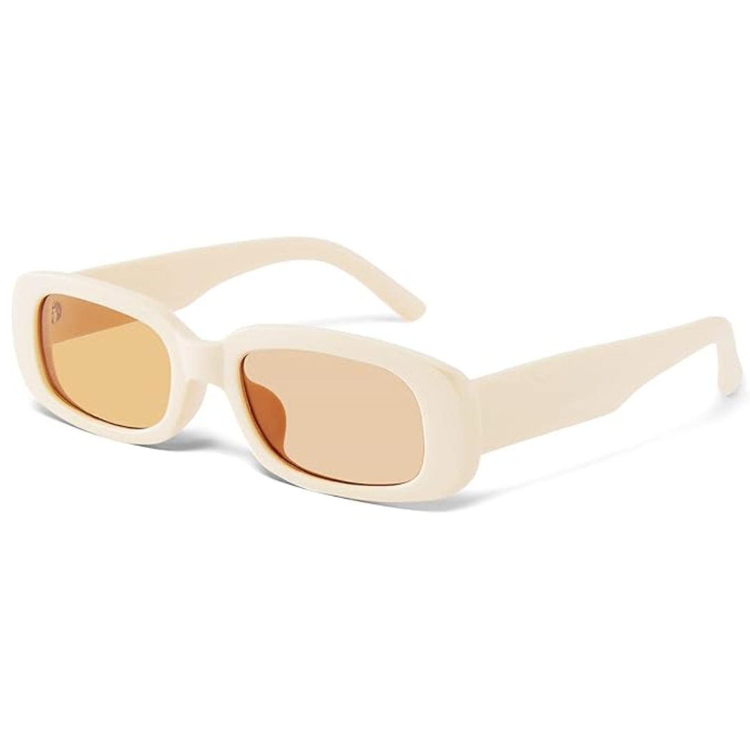 Aria Vision - Retro Y2K Rectangular Sunglasses