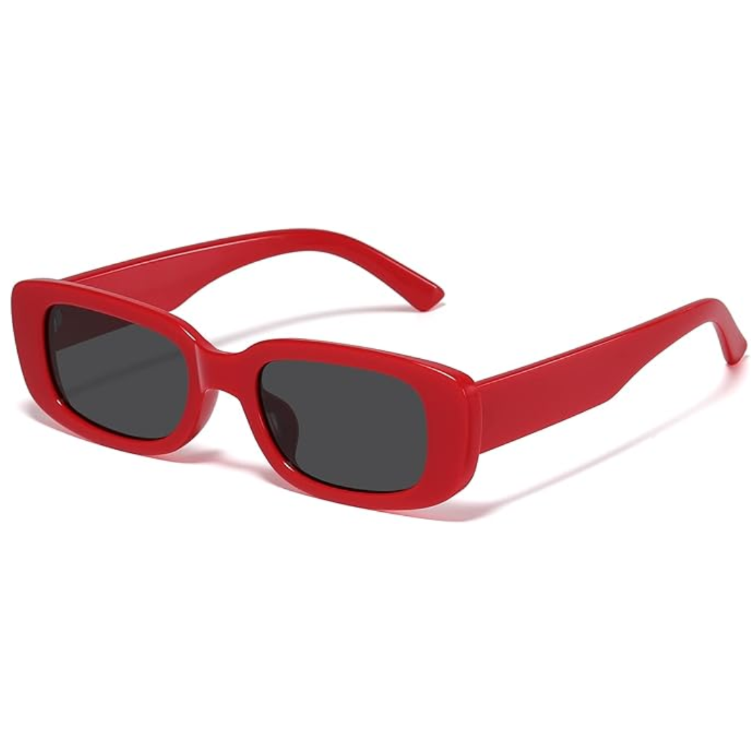 Aria Vision - Retro Y2K Rectangular Sunglasses