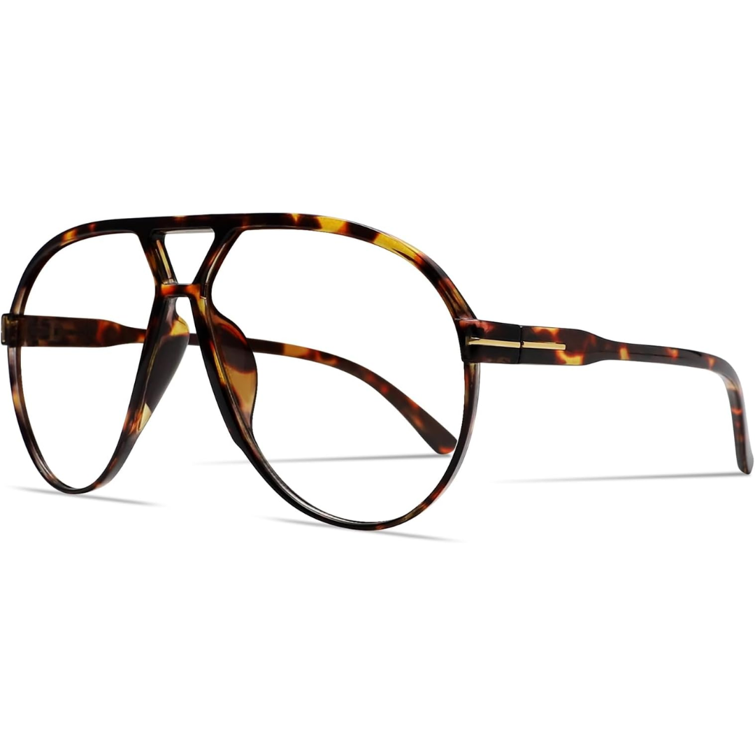 AmaraVision - Retro Oversized Aviator Sunglasses