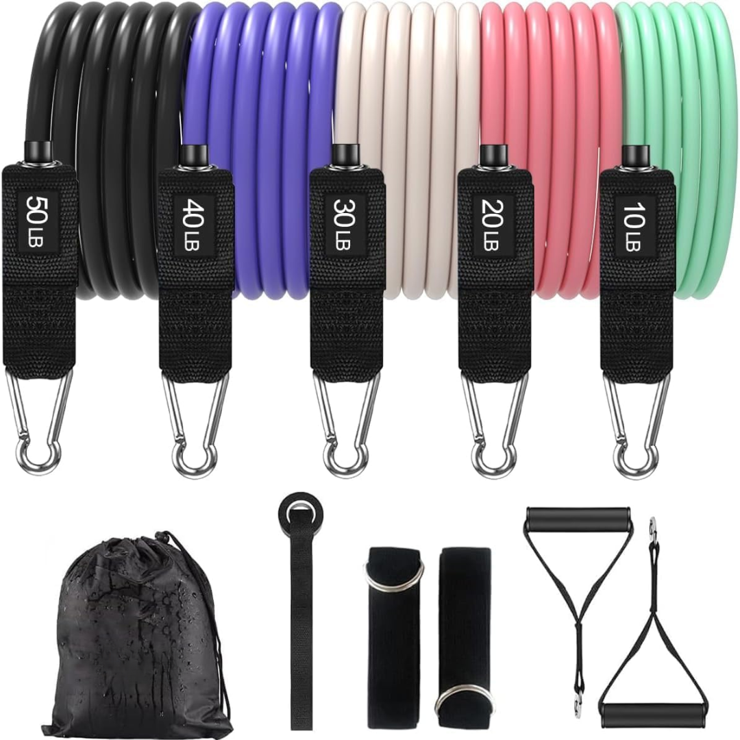 PowerGrip Resistance Bands with Handles