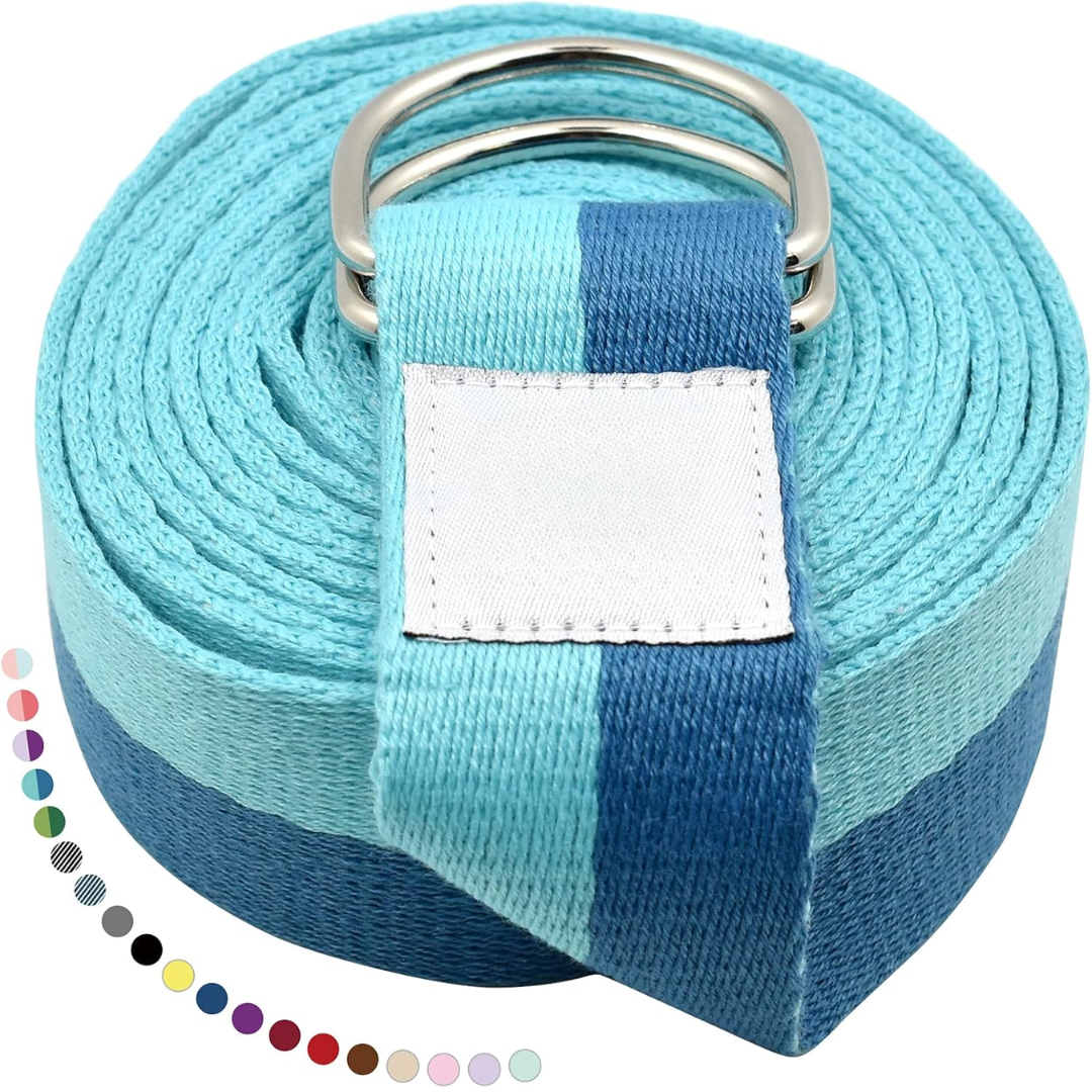 FlexFit - Adjustable Yoga Strap with D-Ring