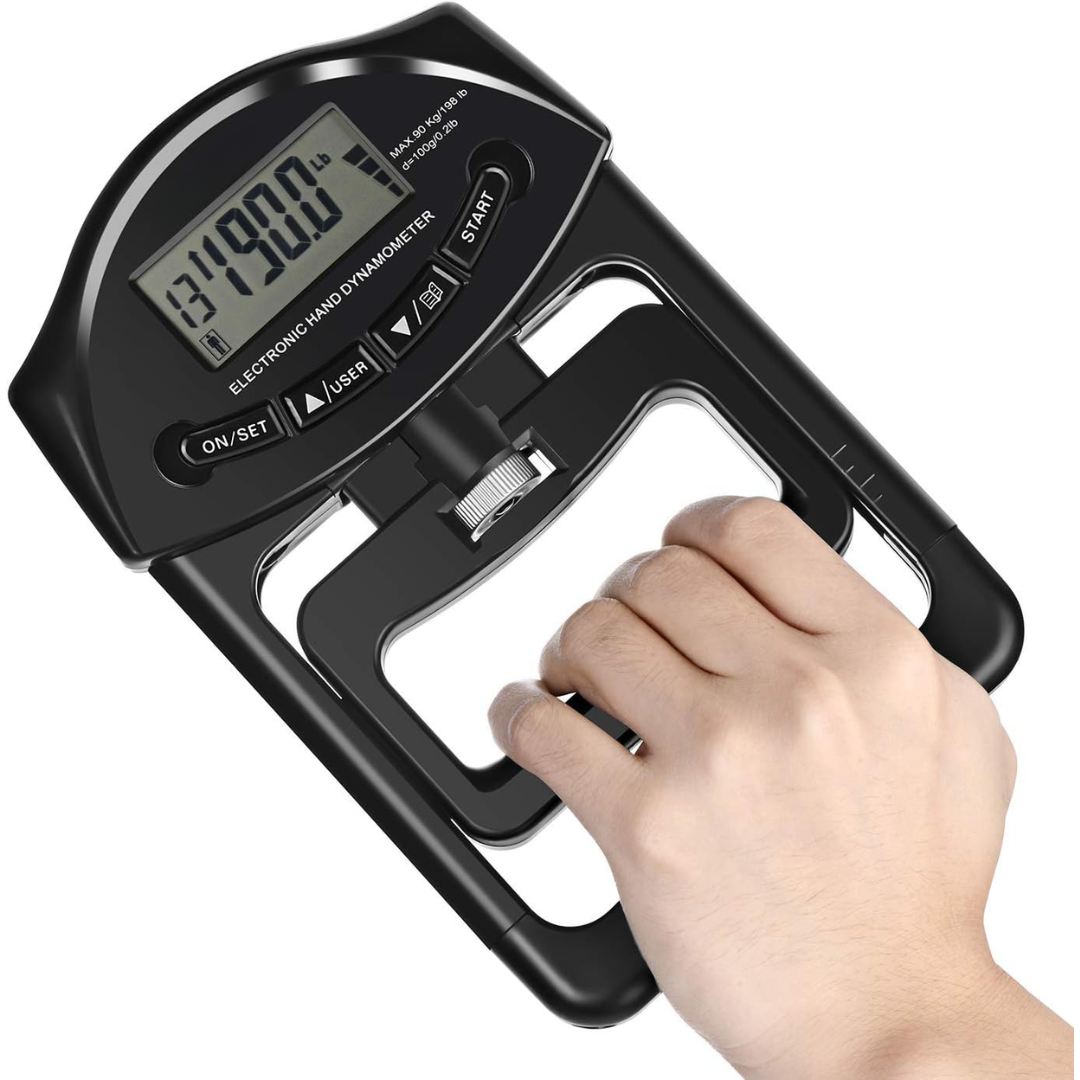 GripMaster - Digital Hand Strength Meter (90 kg)
