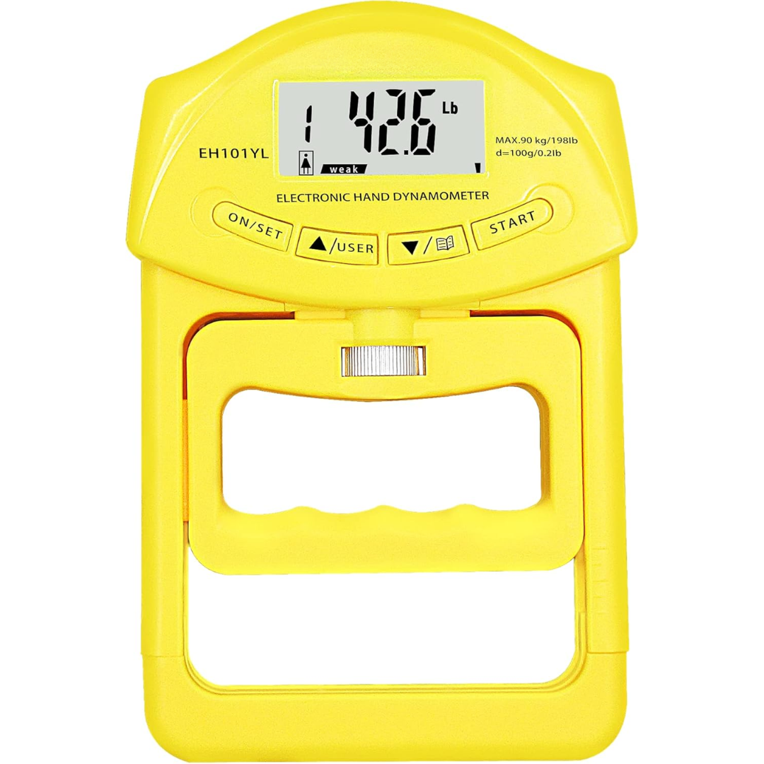 GripMaster - Digital Hand Strength Meter (90 kg)