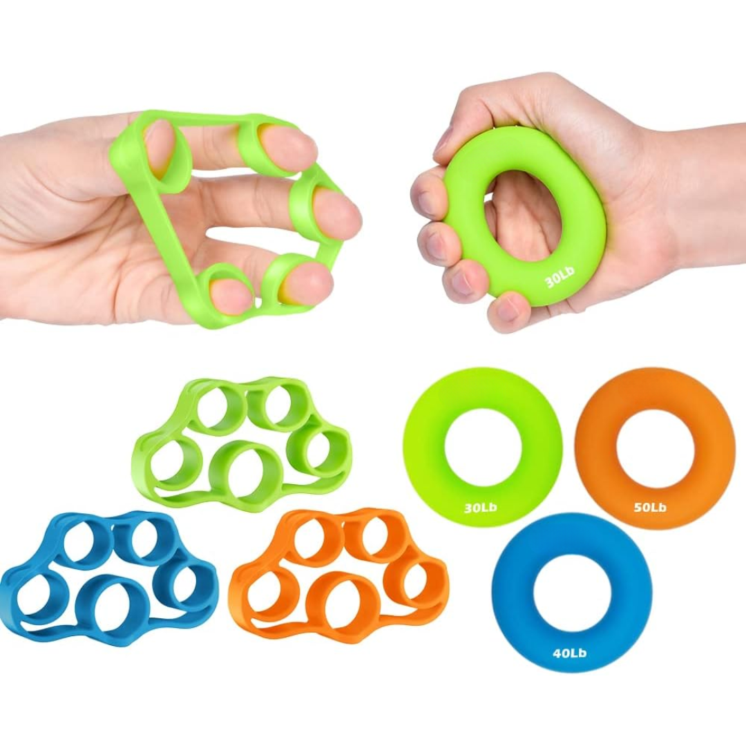 PowerGrip Hand Strengthener Set of 6