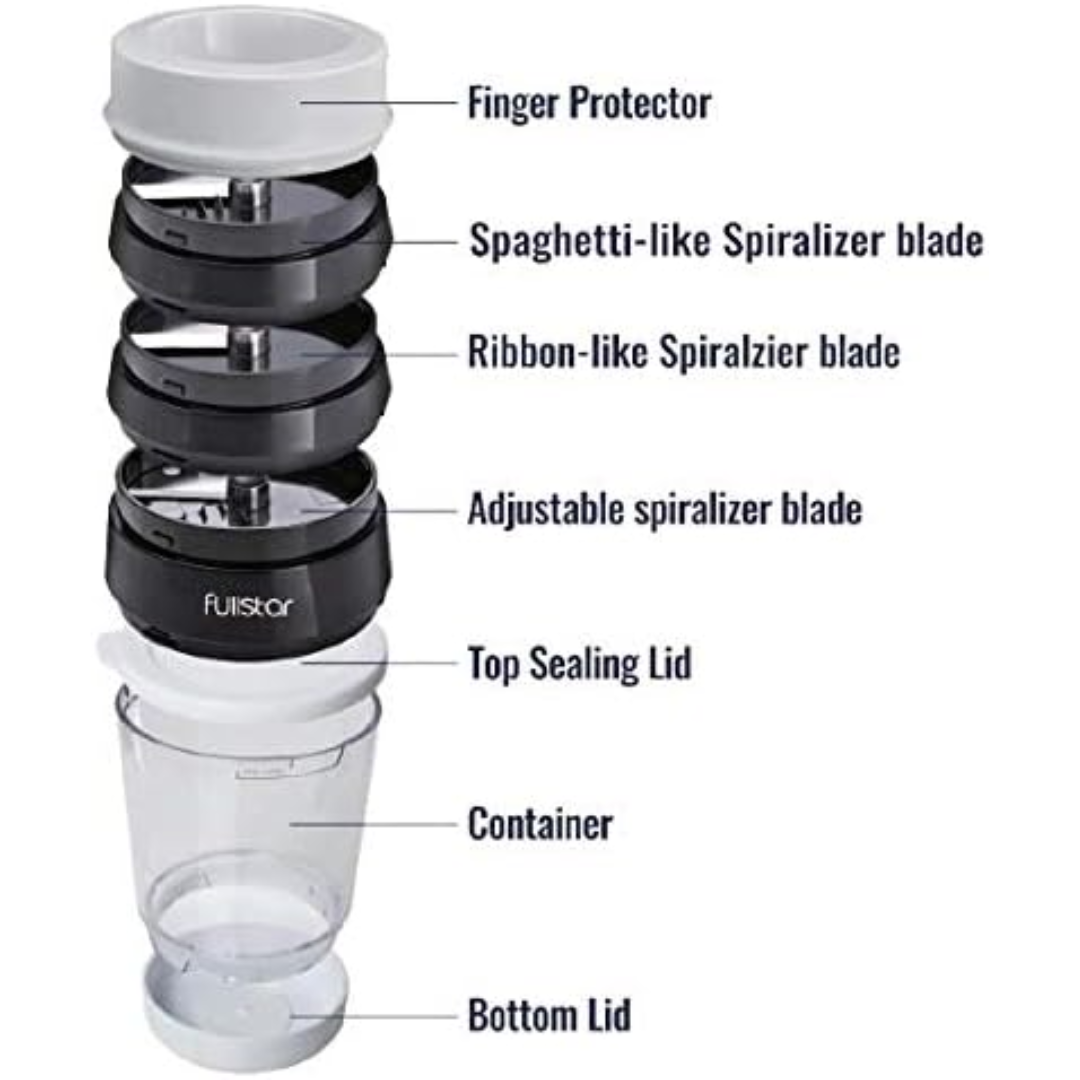 SpiralMaster Stainless Steel Spiralizer