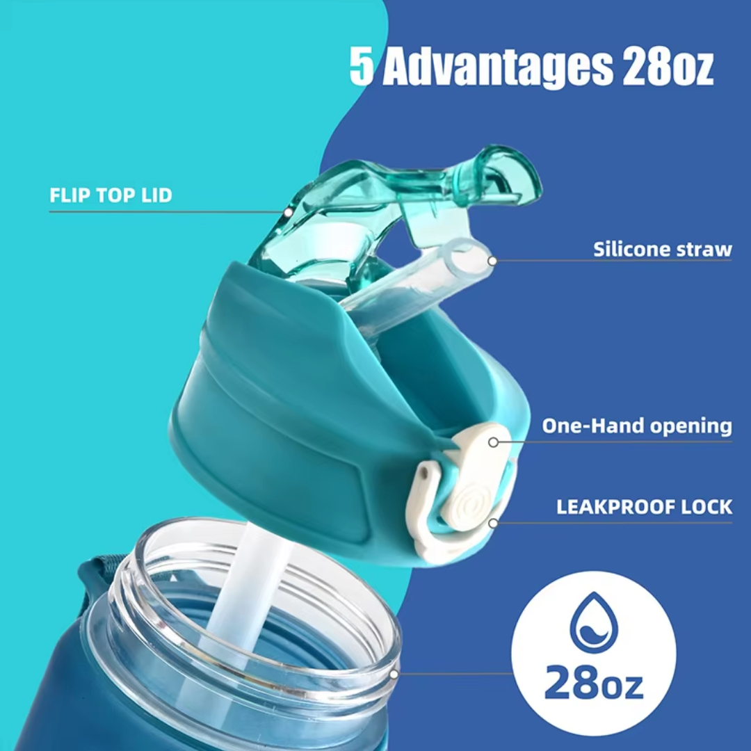 HydraMax - 1L Leak-Proof Sports Bottle
