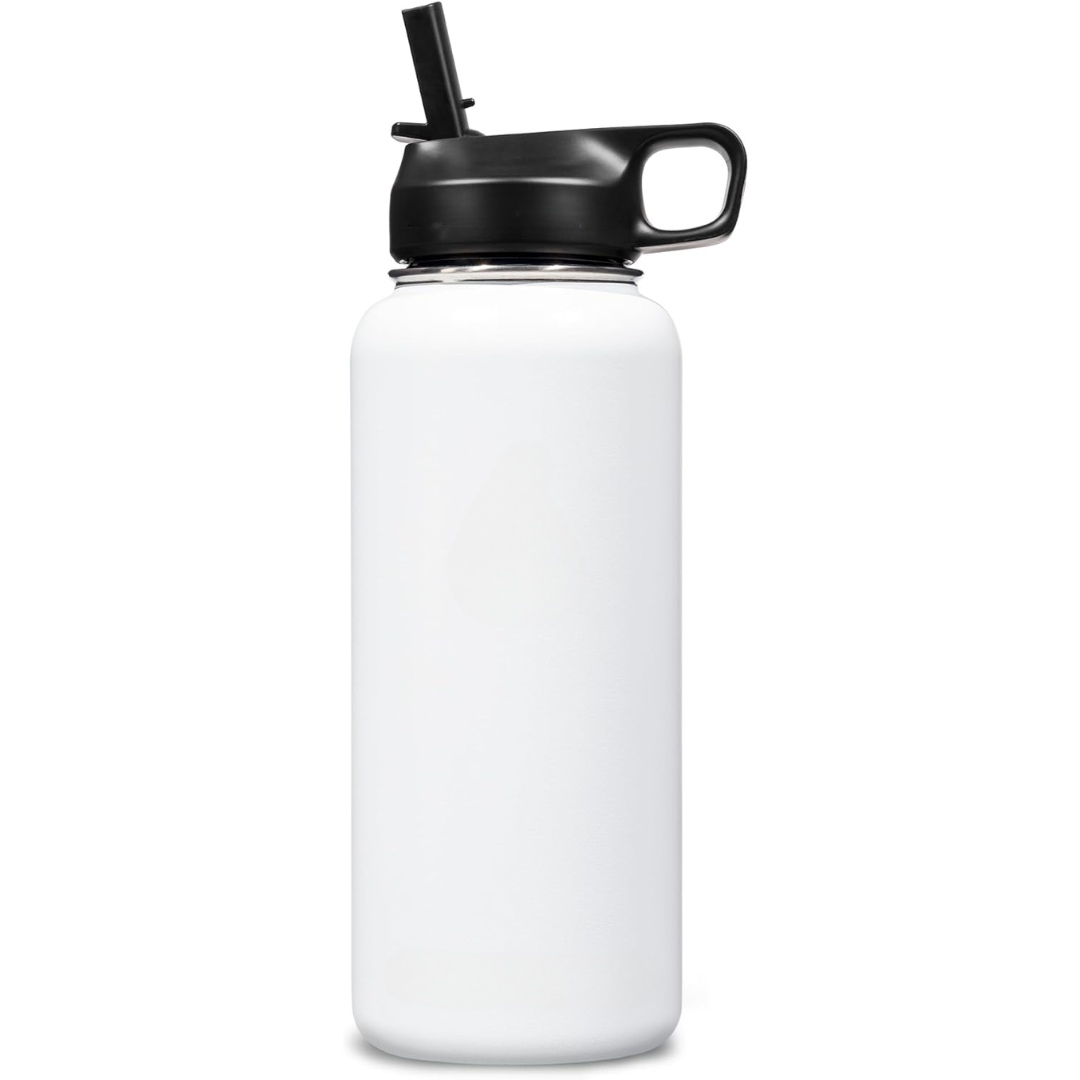HydroElite - Insulated Steel Bottle with Straw