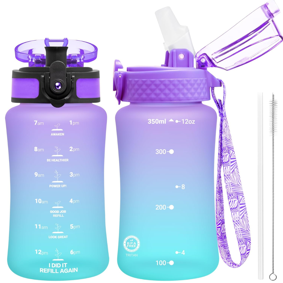 EcoFlow - BPA-Free Tritan Water Bottle with Straw