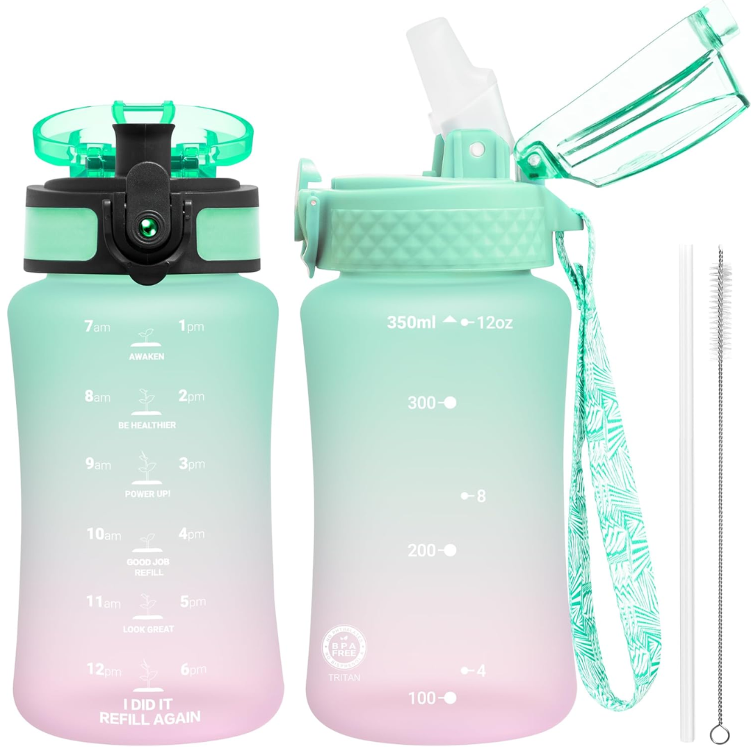 EcoFlow - BPA-Free Tritan Water Bottle with Straw
