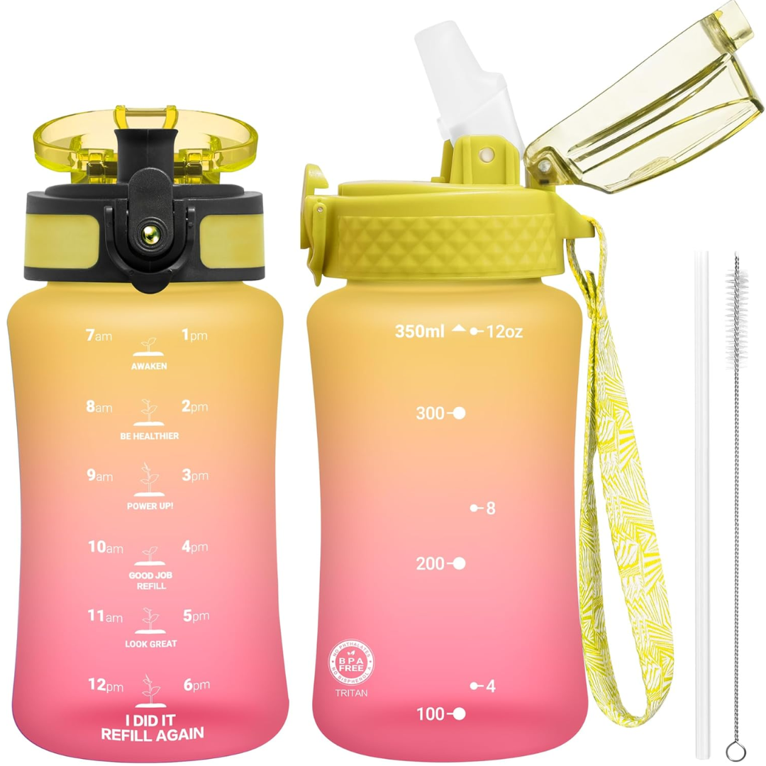 EcoFlow - BPA-Free Tritan Water Bottle with Straw