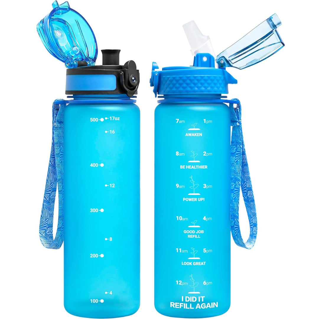 EcoFlow - BPA-Free Tritan Water Bottle with Straw