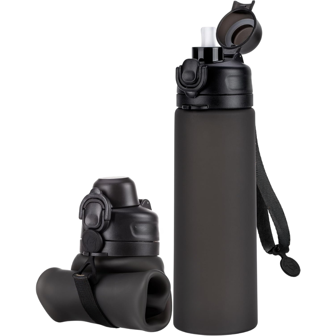 FlexiHydrate - Collapsible Silicone Bottle 600ml