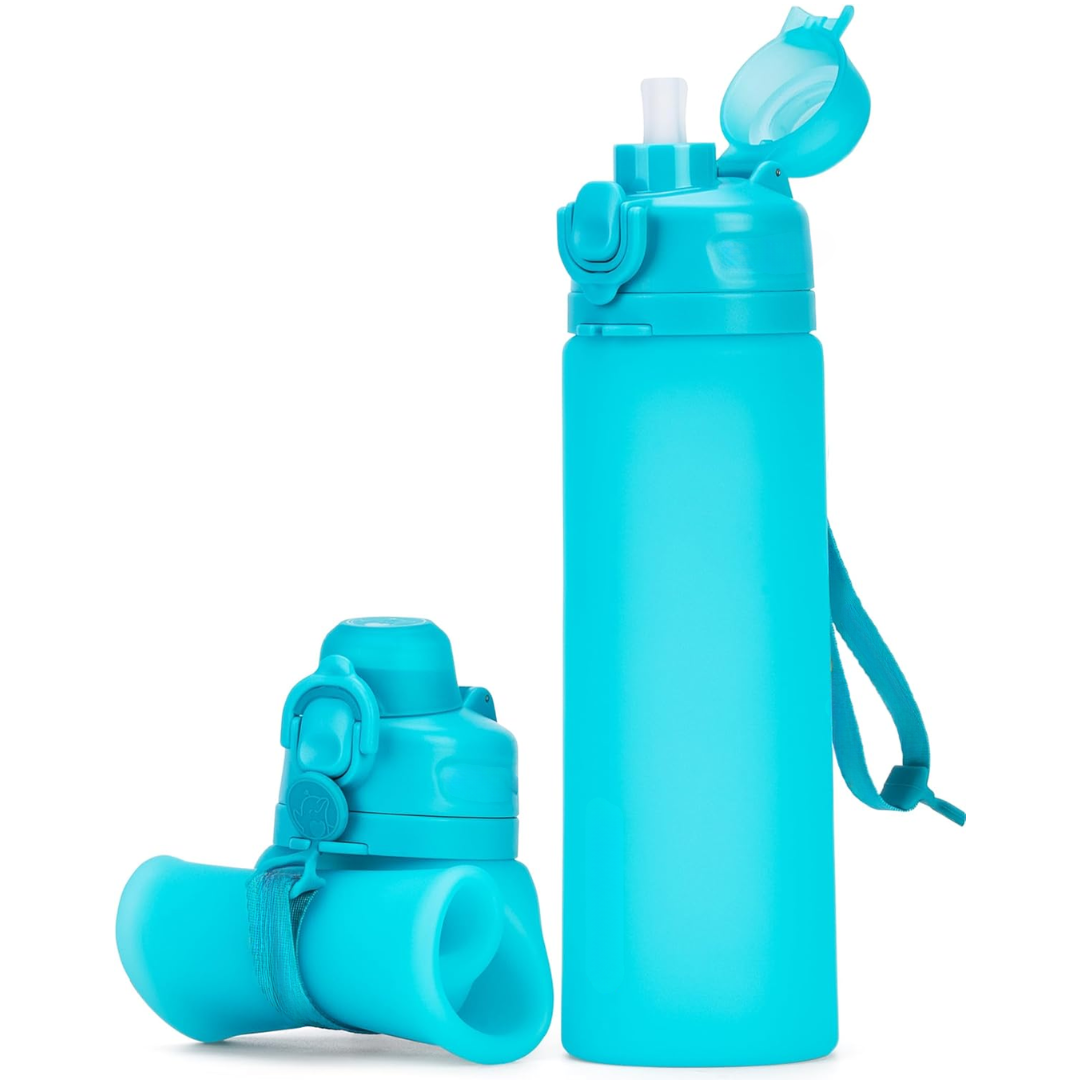 FlexiHydrate - Collapsible Silicone Bottle 600ml
