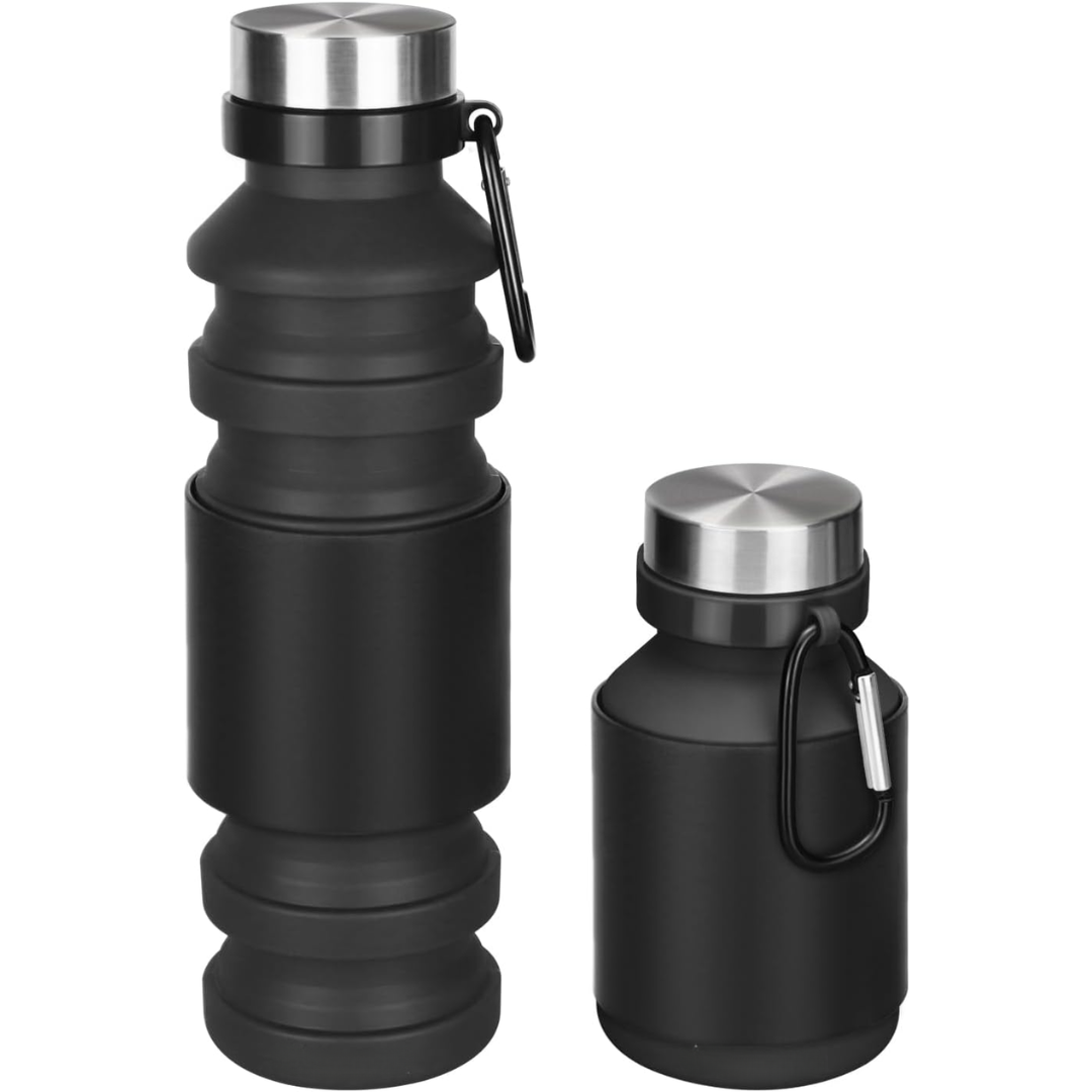 FlexiHydrate - Collapsible Silicone Water Bottle