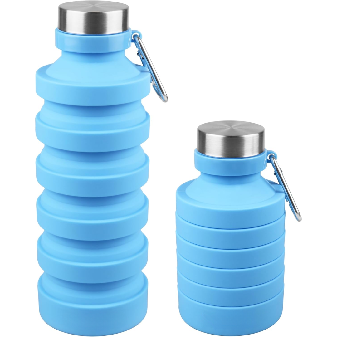 FlexiHydrate - Collapsible Silicone Water Bottle