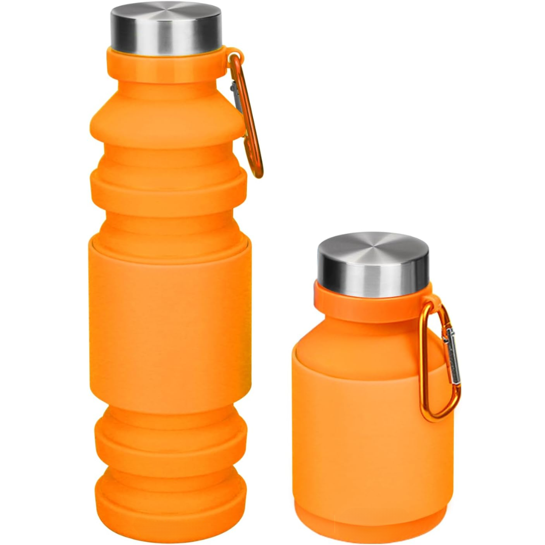 FlexiHydrate - Collapsible Silicone Water Bottle