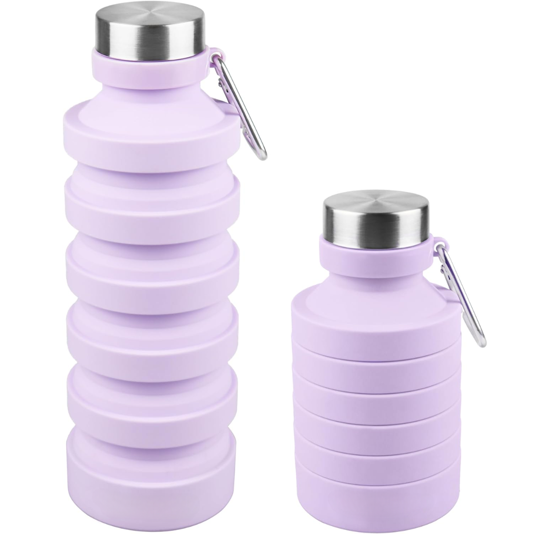 FlexiHydrate - Collapsible Silicone Water Bottle