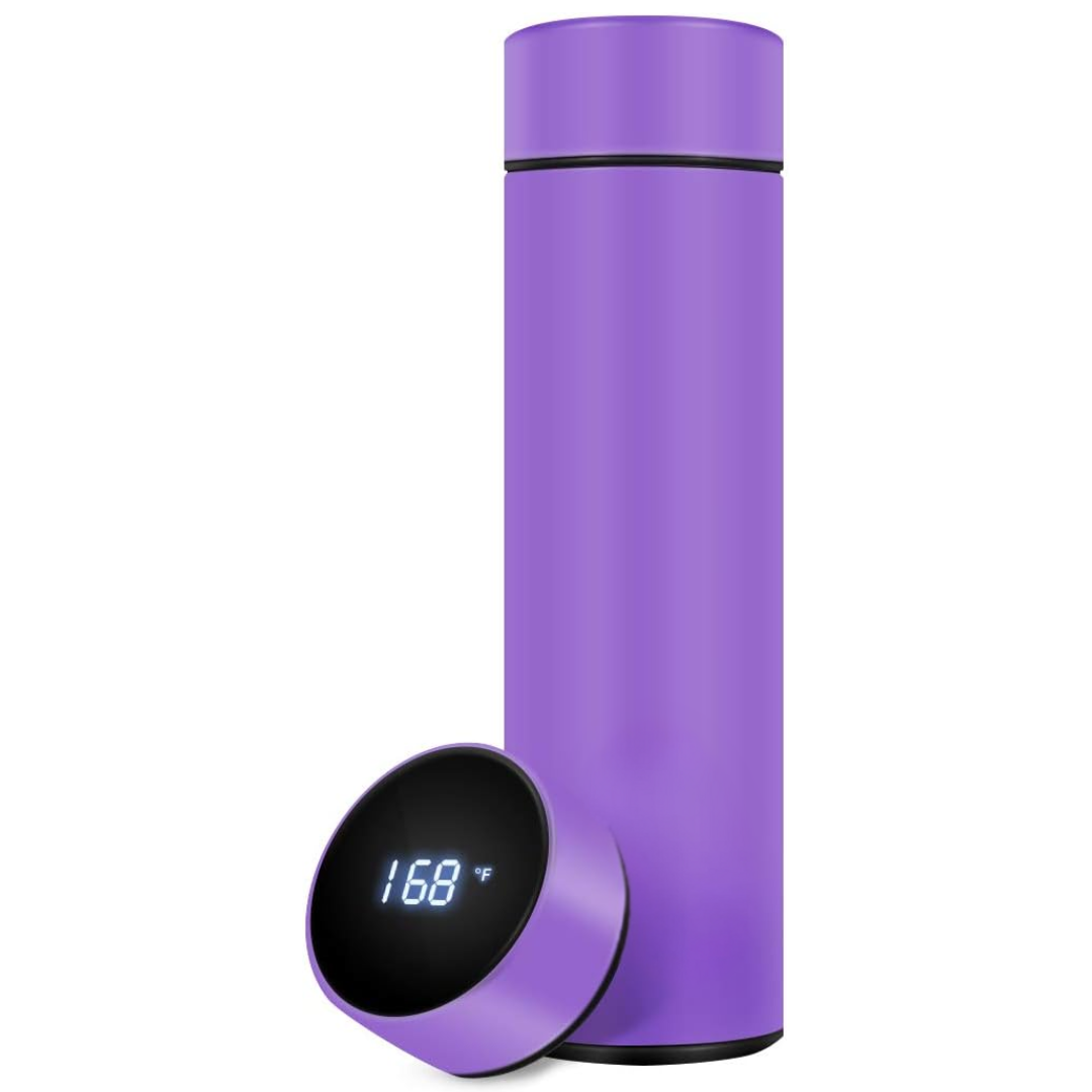 ThermoGlow - Smart Insulated Bottle with LED Display