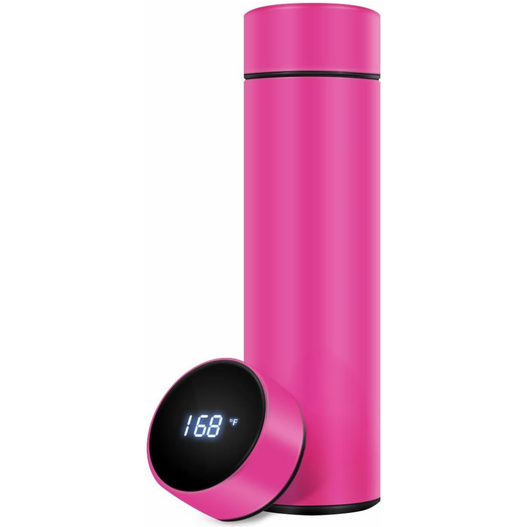 ThermoGlow - Smart Insulated Bottle with LED Display