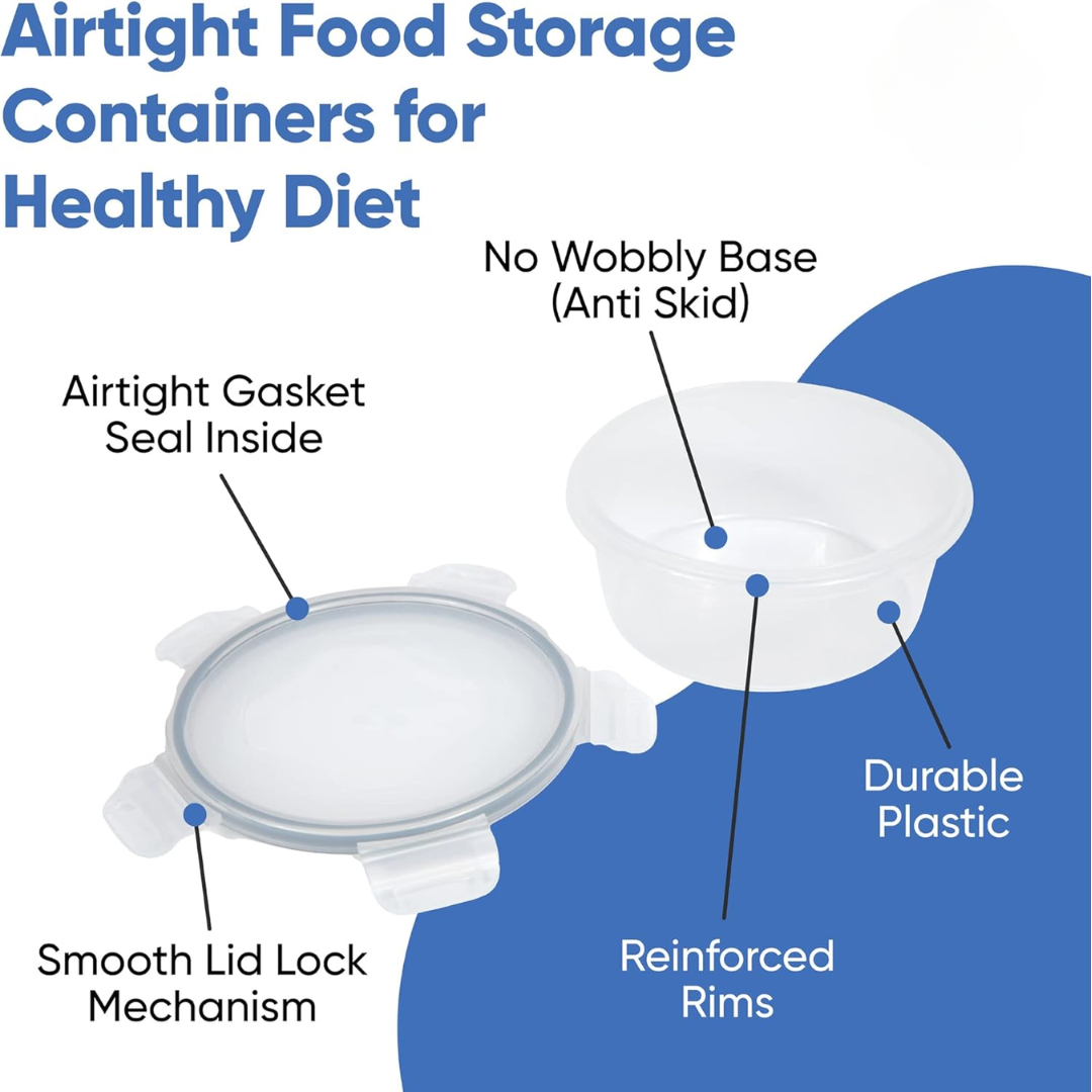 StoreMaster - 16-Piece Airtight Storage Bin Set