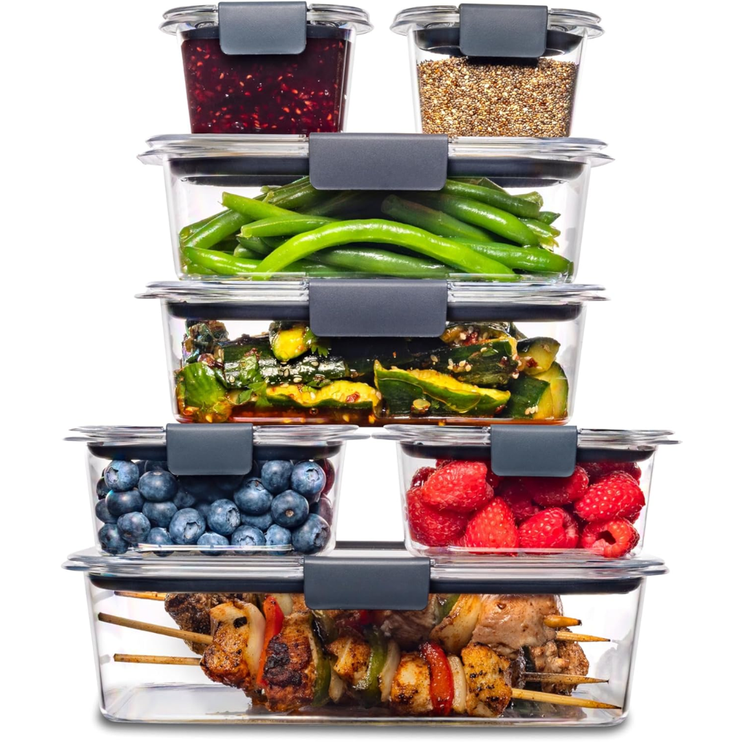 FreshPrep - 7-Piece BPA-Free Meal Prep Set