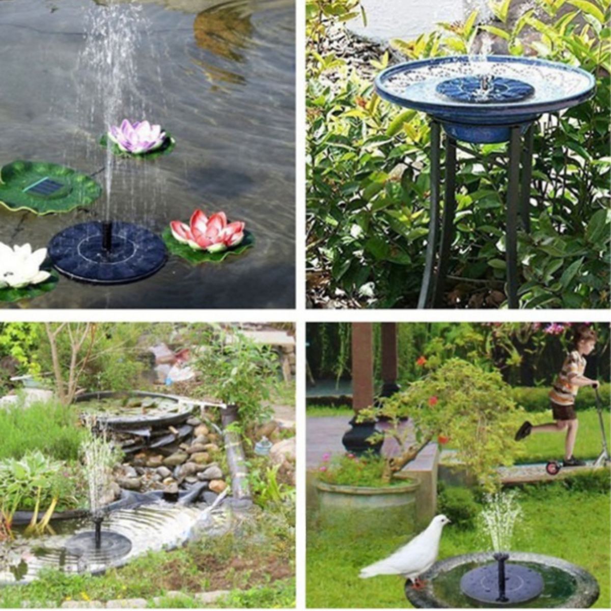 Birdbuddy - Solar Garden Water Fountain