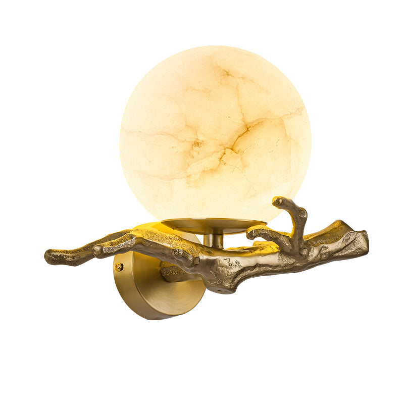 LumeMarble – Elegant Marble Wall Lamp | Modern LED Lighting