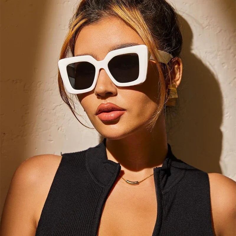 Valencia Geometric Sunglasses - Fashion-Forward UV Protection for Modern Style 2
