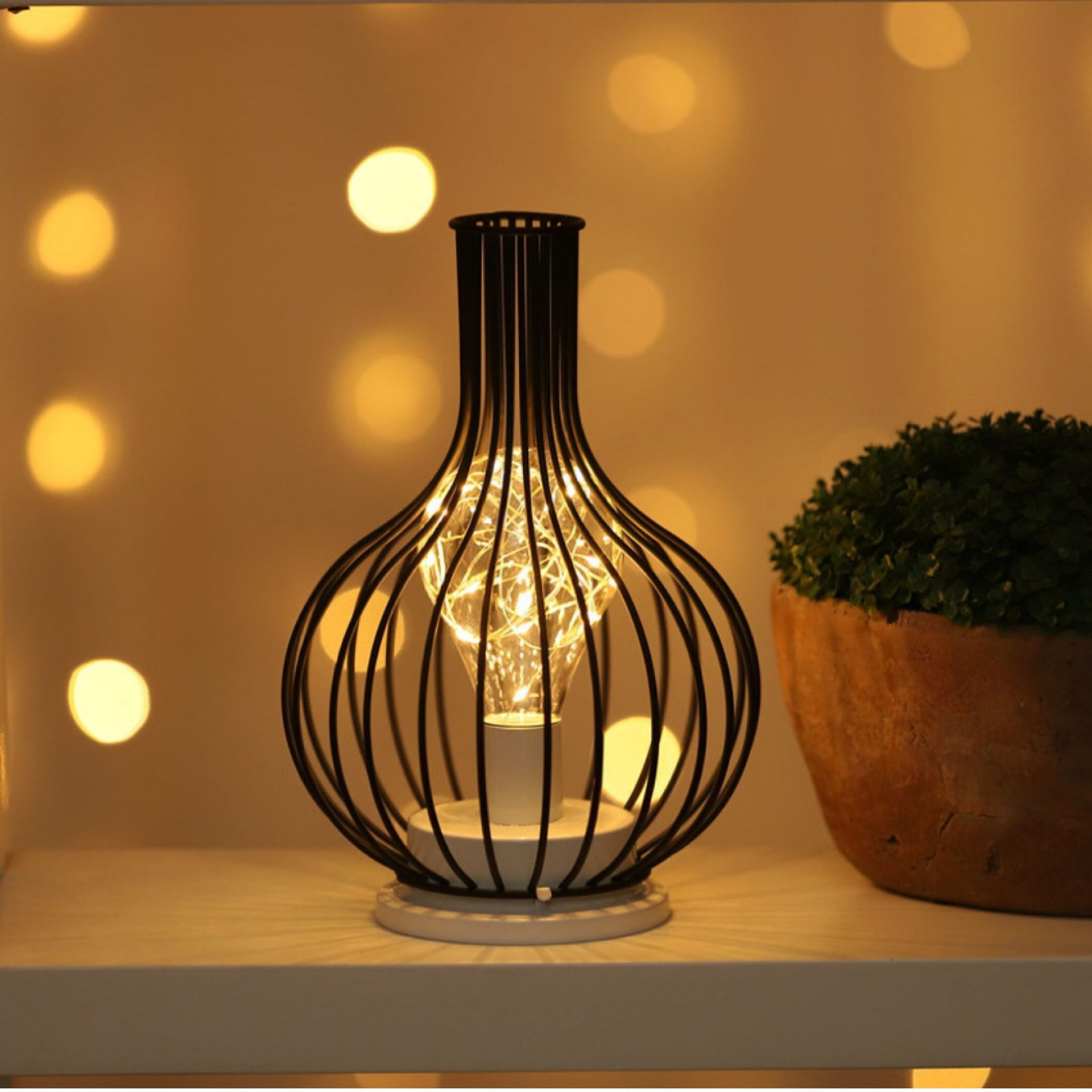 VeloraGlow | Elegant Wireless LED Table Lamp for Cozy Ambiance 0