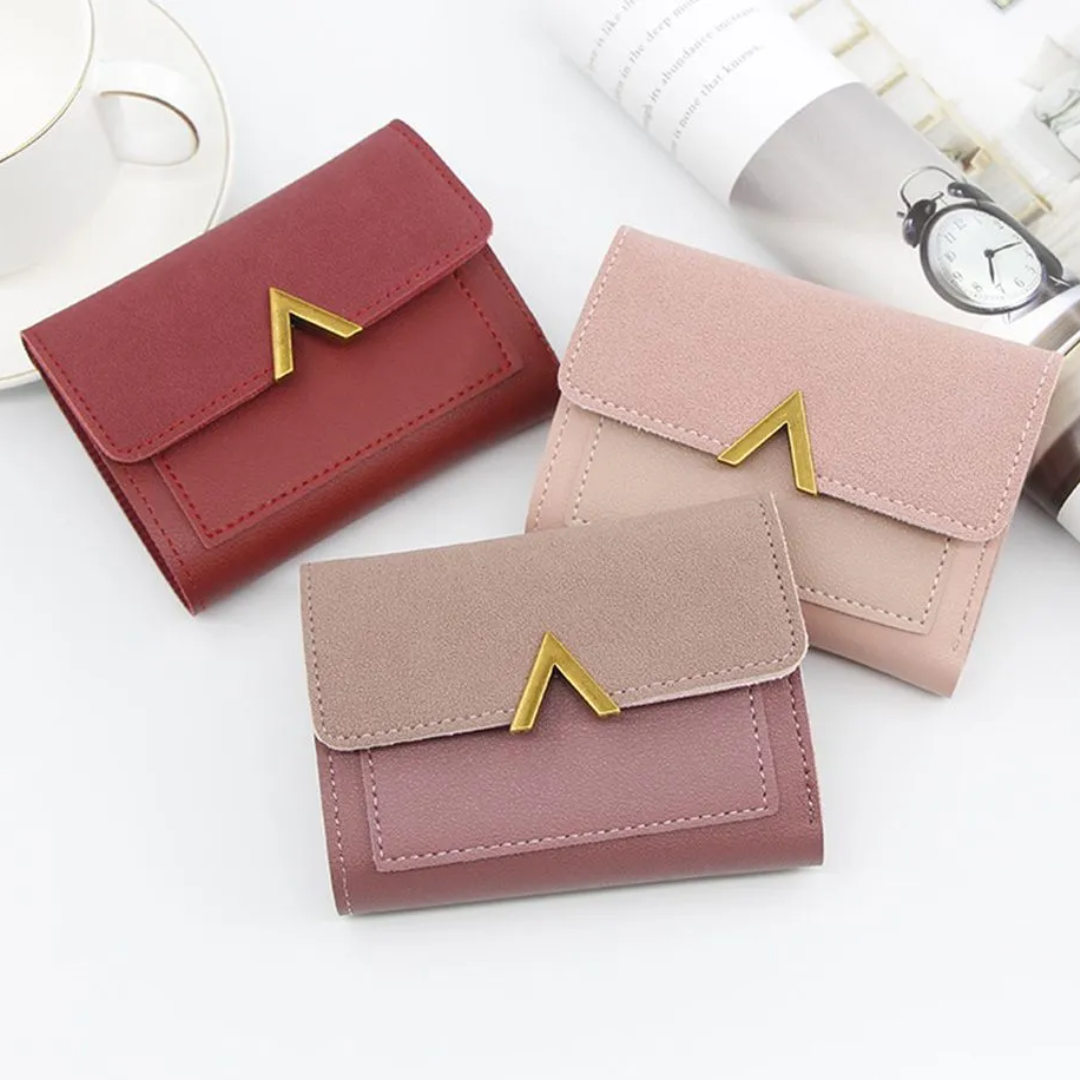 VelvetCoin Wallet - Compact Leather Coin Wallet for Women