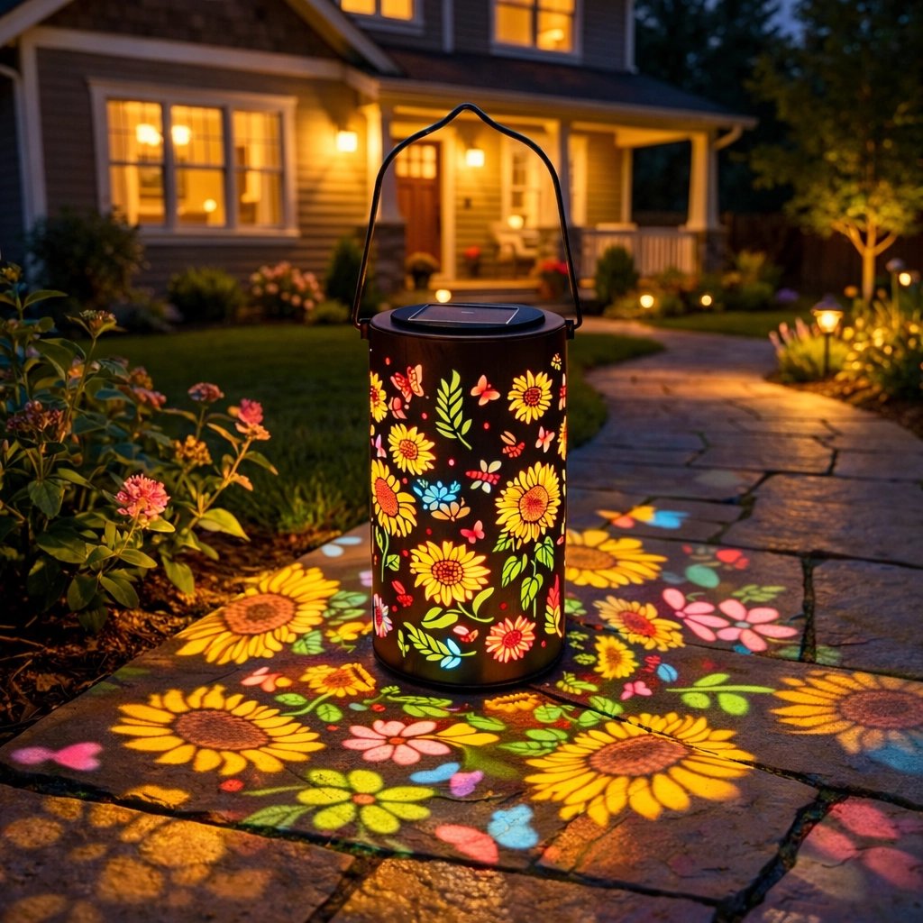 Verdantia | Elegant Weatherproof Solar Leaf Garden Decor 0