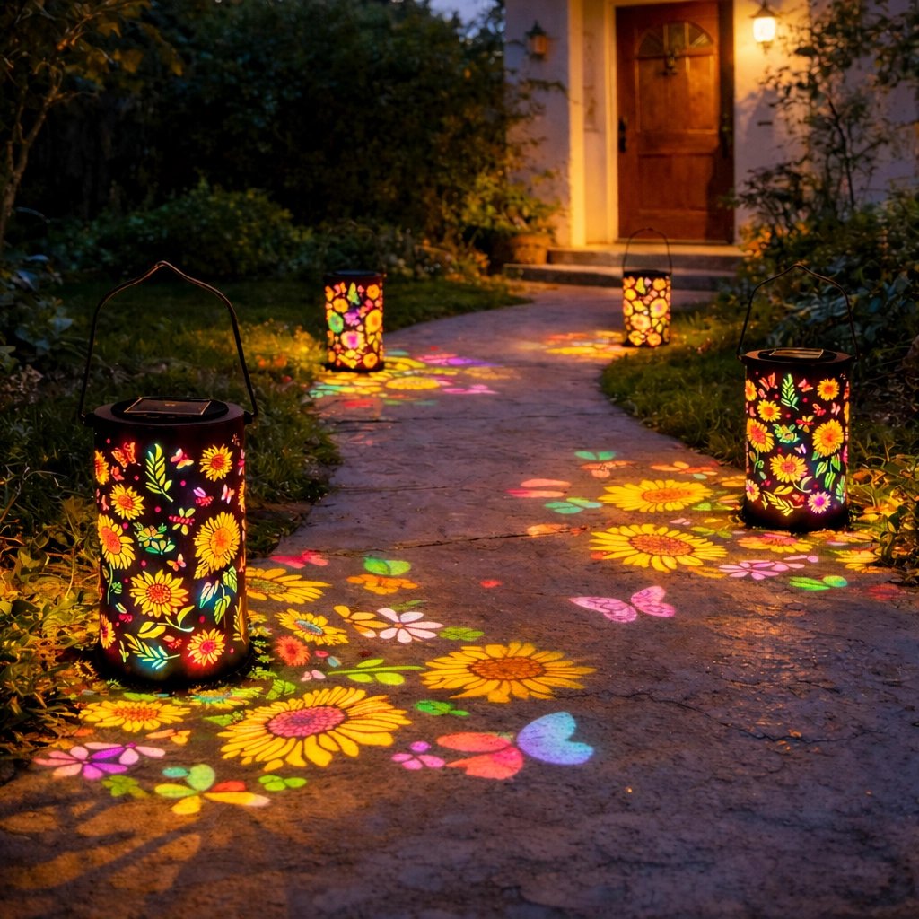 Verdantia | Elegant Weatherproof Solar Leaf Garden Decor 4