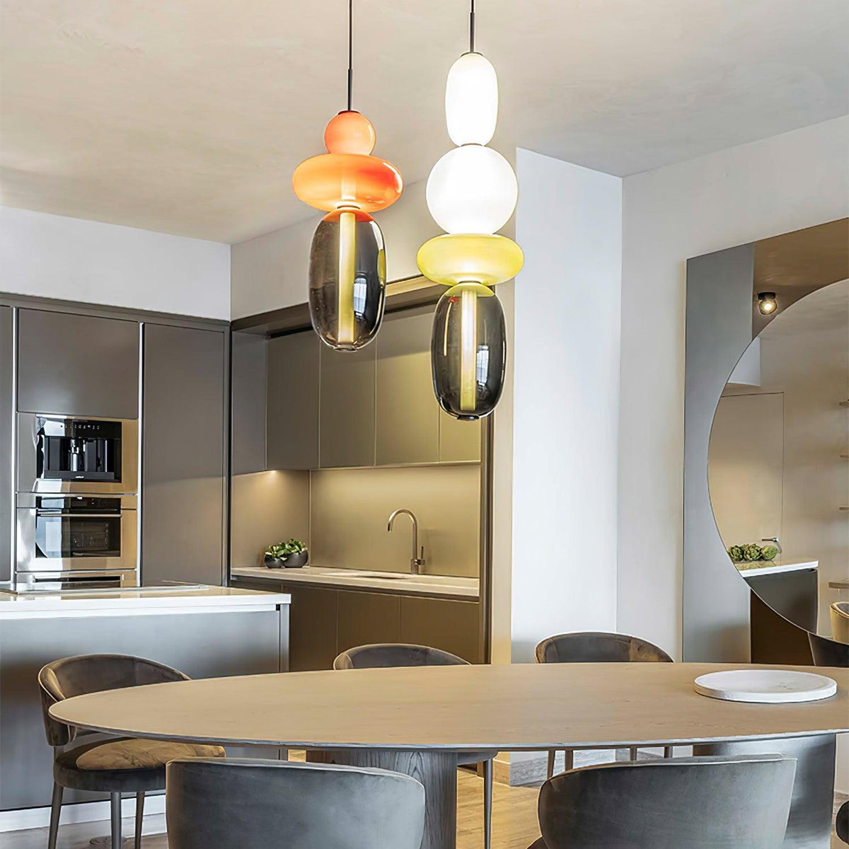 VerreConfetti - Colorful Glass Pendant Light