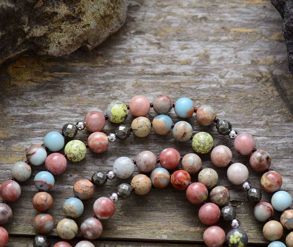 Seraphina - Gemstone Mala Necklace for Women