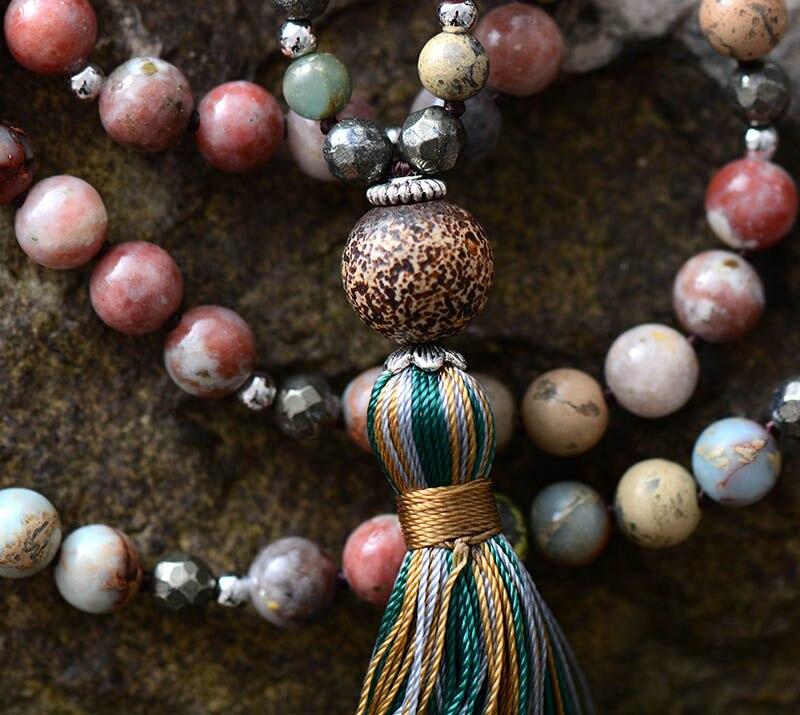 Seraphina - Gemstone Mala Necklace for Women