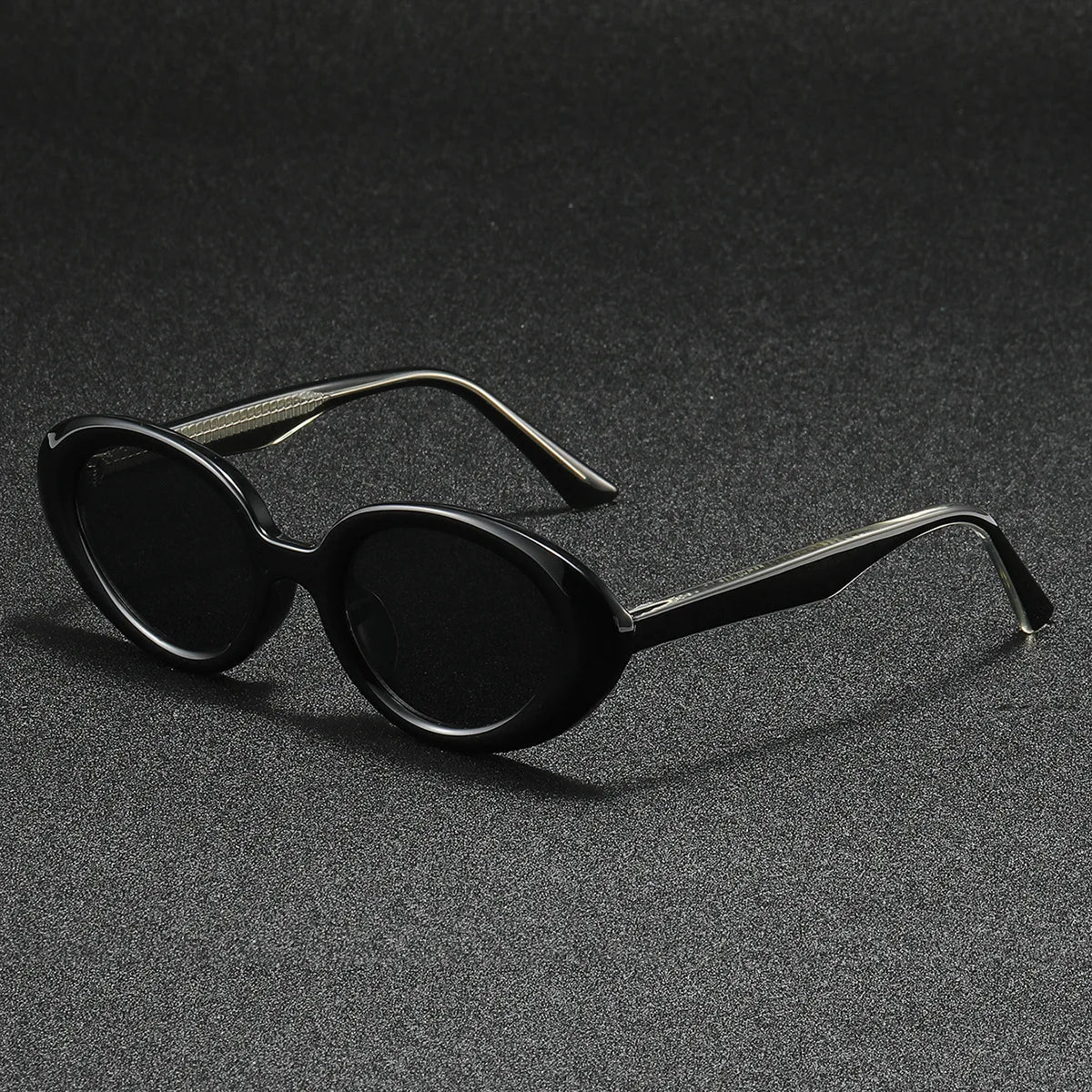 Vintage Oval Sunglasses - Chic Lightweight Frames with Full UV Protection for Stylish Everyday Wear 4