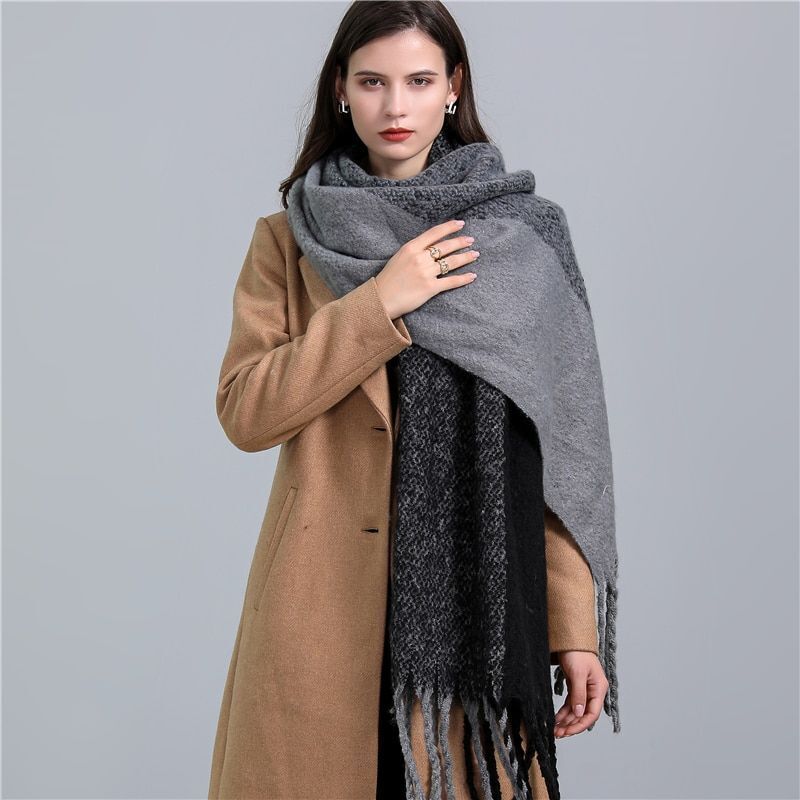 CosyPlaid Scarf - Warm Plaid Winter Scarf