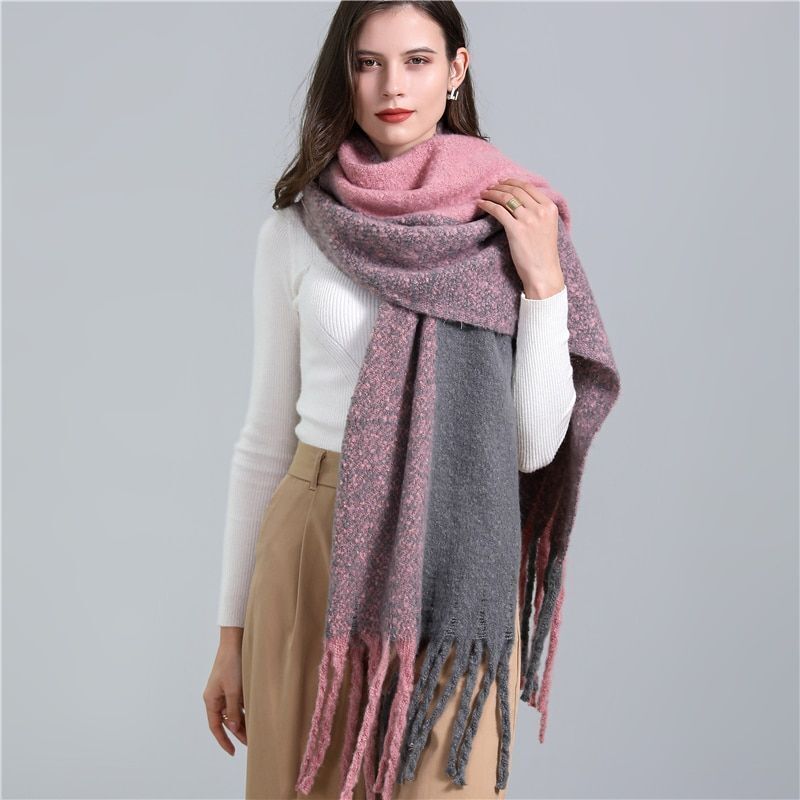 CosyPlaid Scarf - Warm Plaid Winter Scarf