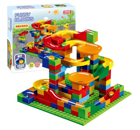 MarbleBuilder Set - Customizable Marble Run for Creative Play