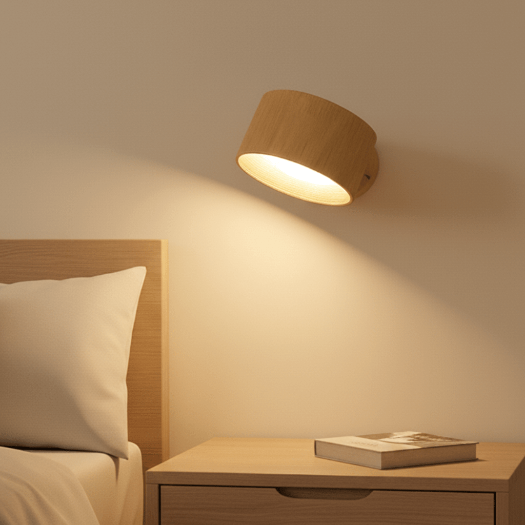Wireless LED Wall Light | Modern Sconce Light with Remote Control | Adjustable Brightness for Effortless Home Ambiance 0