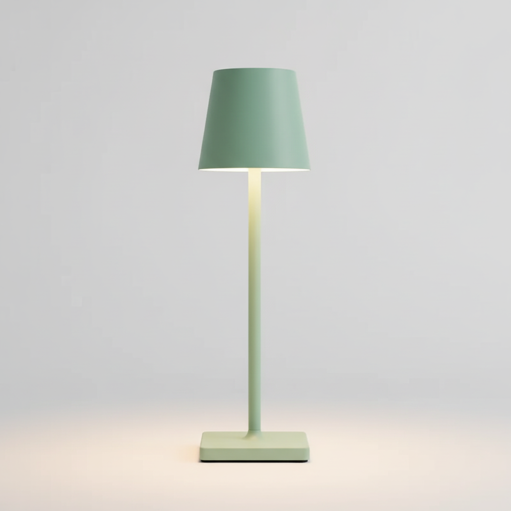 Wireless Table Lamp | Scandinavian Design with Touch Control | Cordless & Waterproof for Indoor and Outdoor Use 8