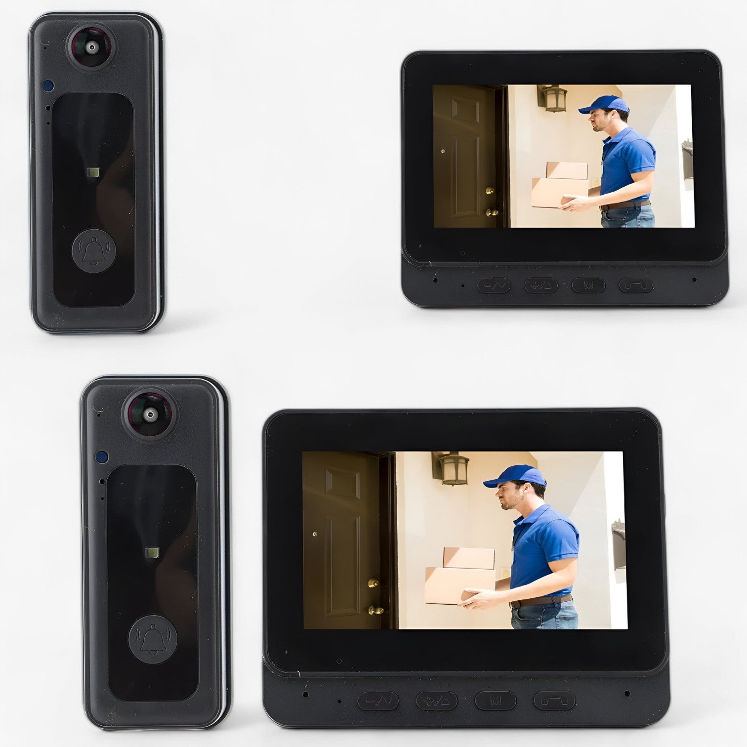 Wireless Video Doorbell Camera with 8MP HD Video & Two-Way Communication for Enhanced Home Security 3