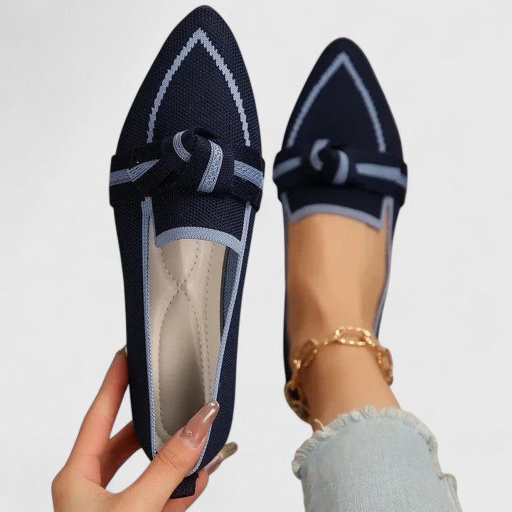 Women's Black Loafers - Chic Orthopedic Comfort Shoes for Everyday Style 4