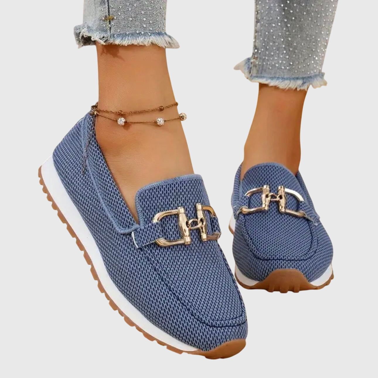 Women's Black Loafers - Stylish Orthopedic Comfort Shoes for Everyday Wear 0