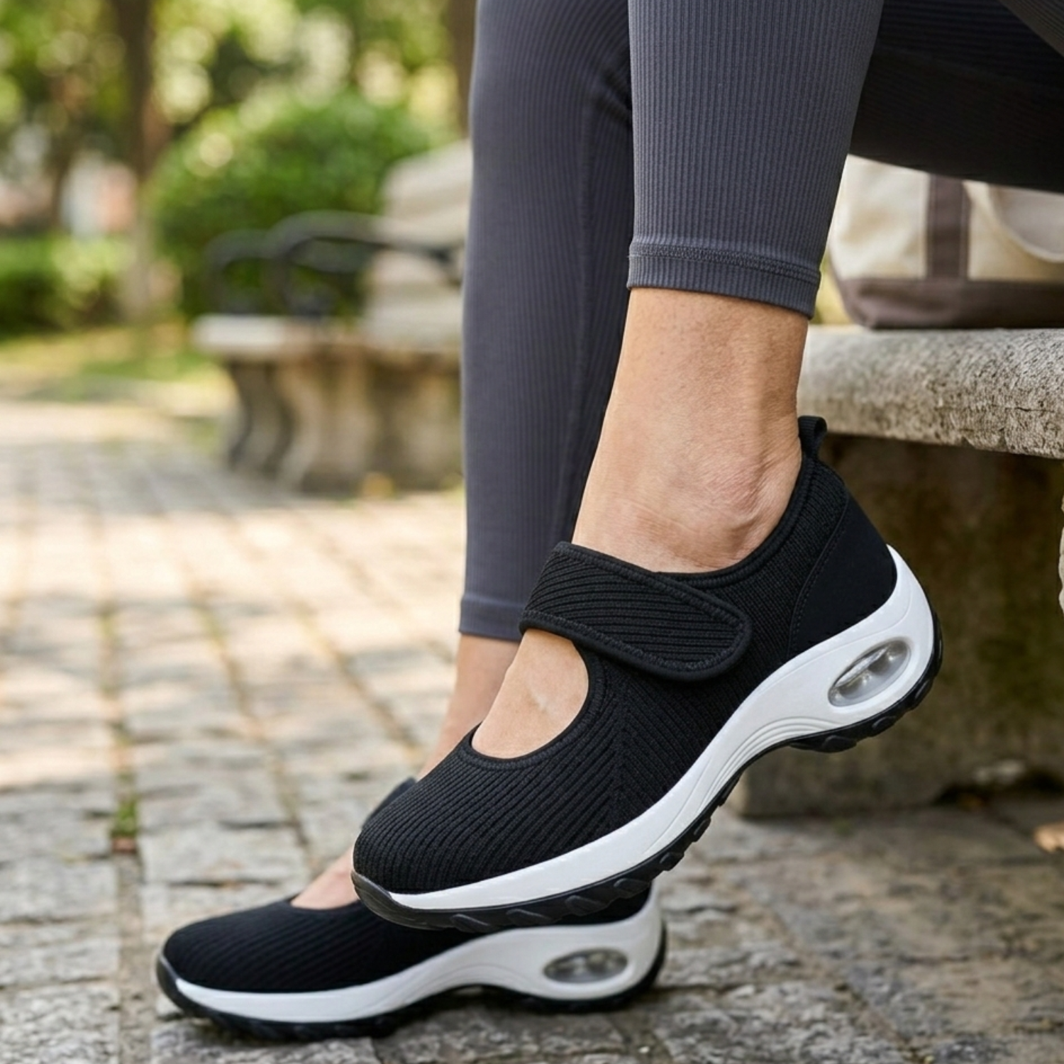Women's Extra-Wide Comfort Shoes - Cushioned Supportive Footwear for Daily Wear 0