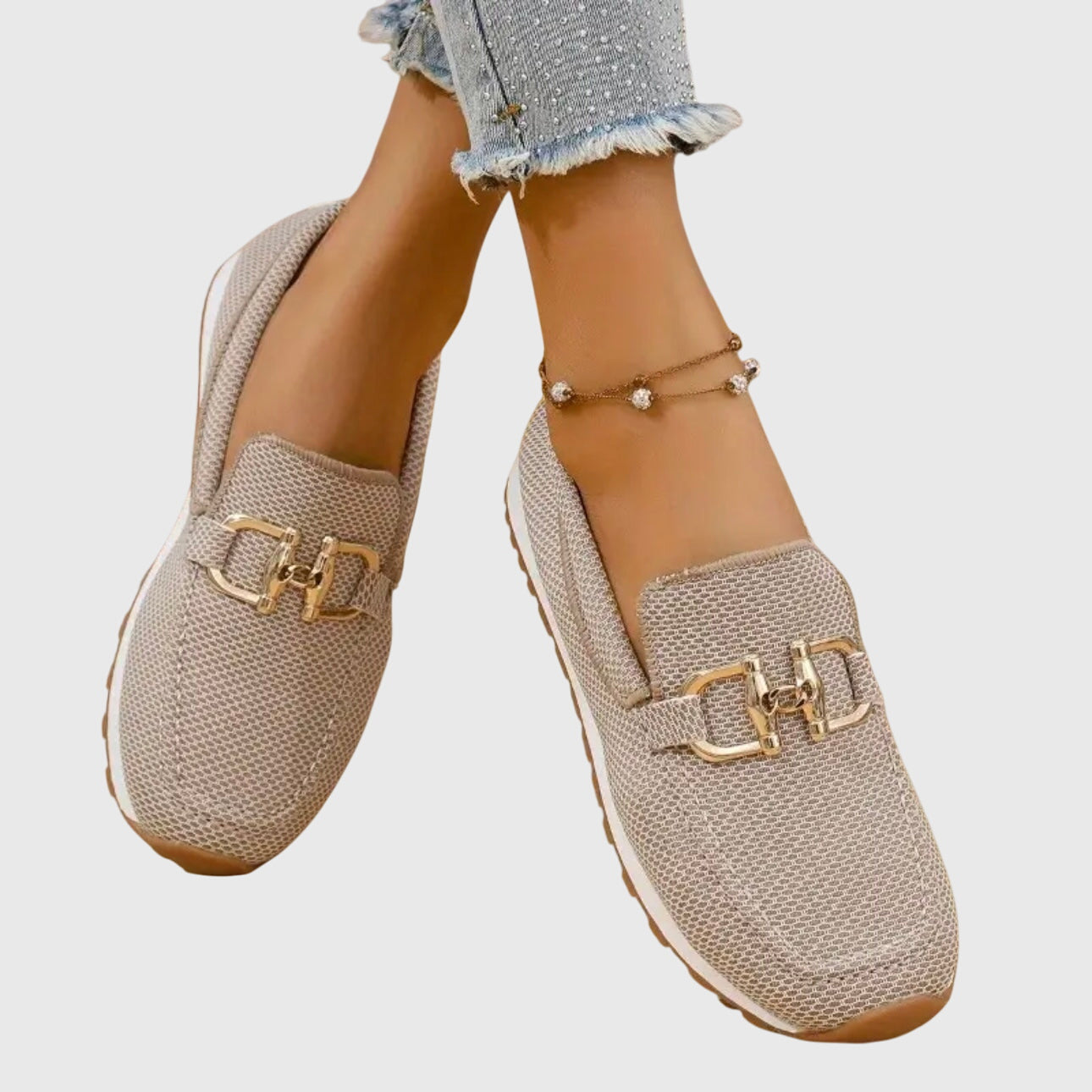 Women's Orthopedic Black Loafers - Stylish Comfort Shoes for Everyday Elegance 1
