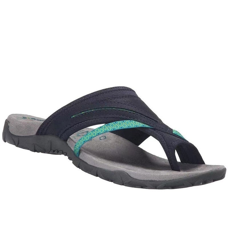 Women's Orthopedic Summer Flip Flops - Comfortable Arch Support Sandals for Foot Health 2